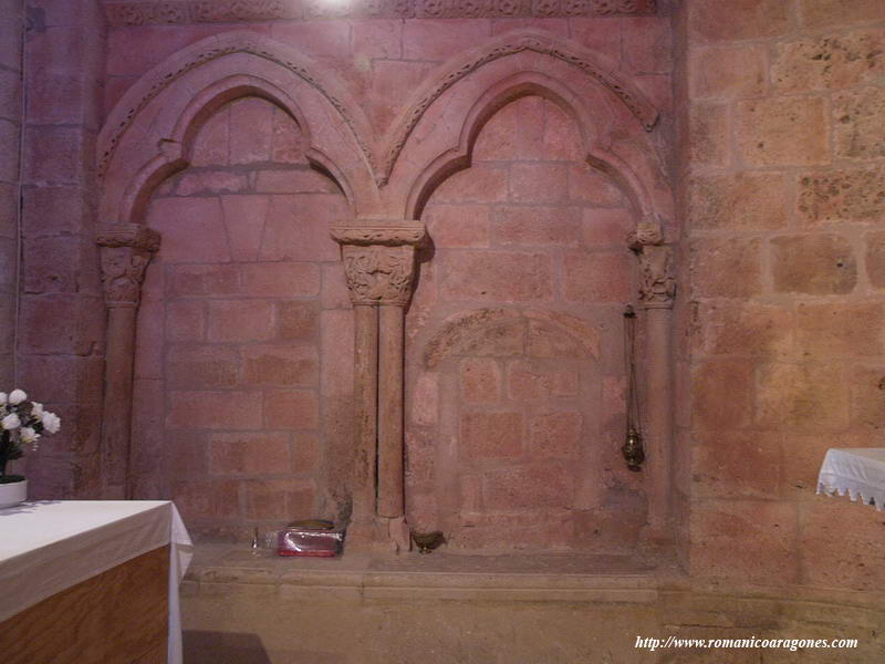 DETALLE DEL PRESBITERIO NORTE